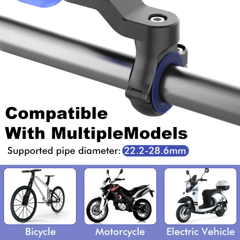 Motorcycle Phone Mount Anti-Shake Holder 5