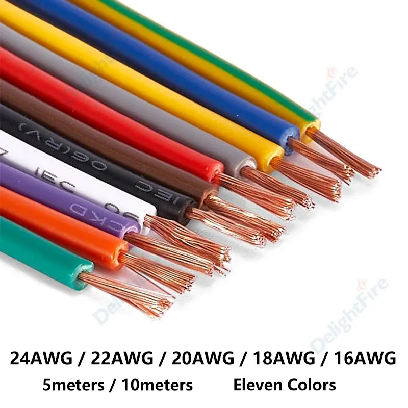 Multicolor AWG Electrical Wire Set 1