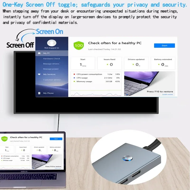 USB C Hub Thunderbolt 3 Docking Station 2