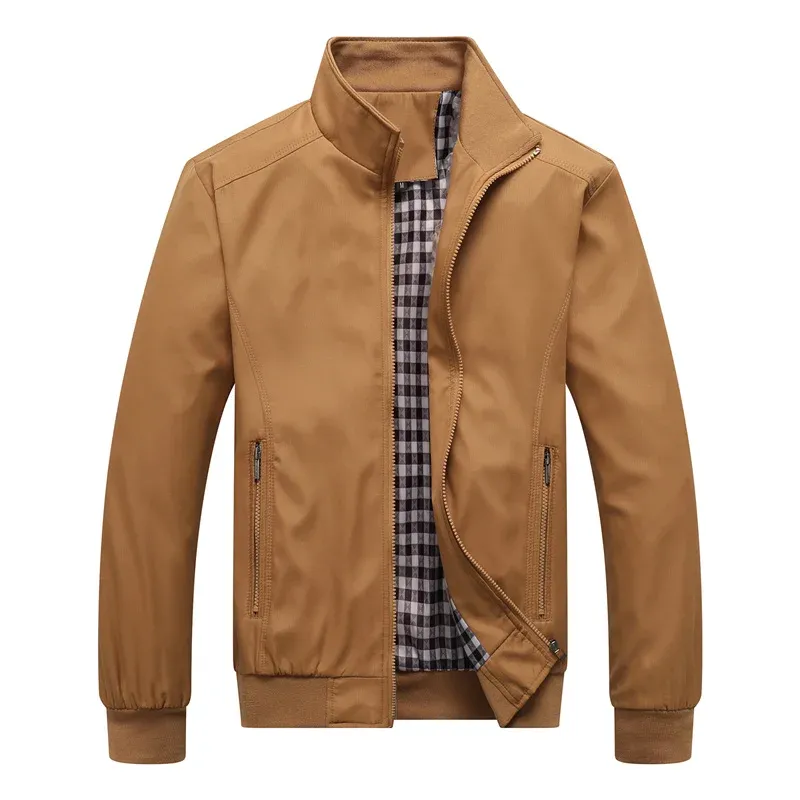 Men's Slim Fit Bomber Jacket 6