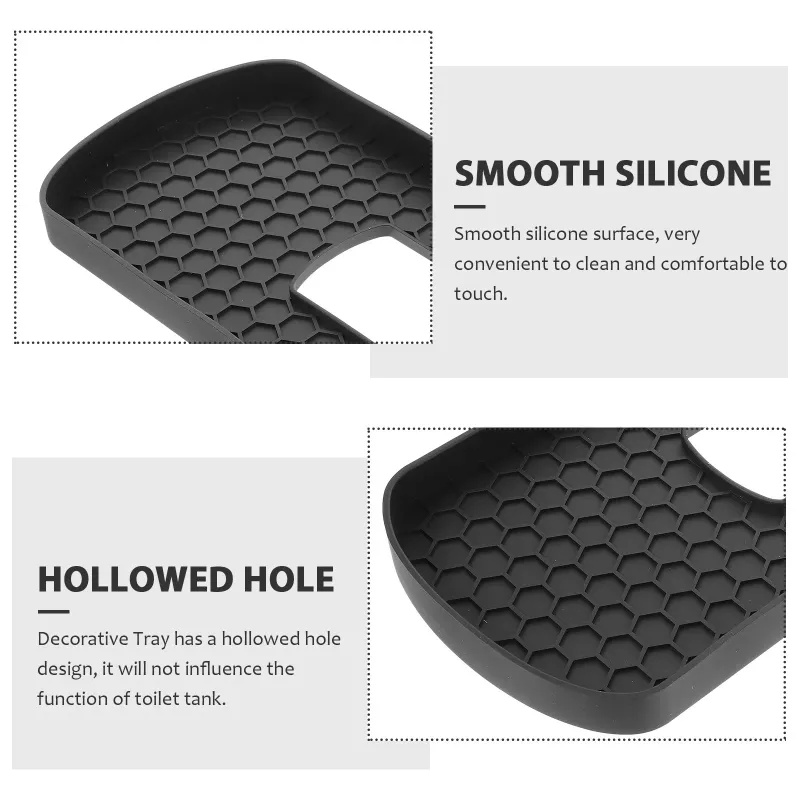 Silicone Non-Slip Bathroom Tray 3