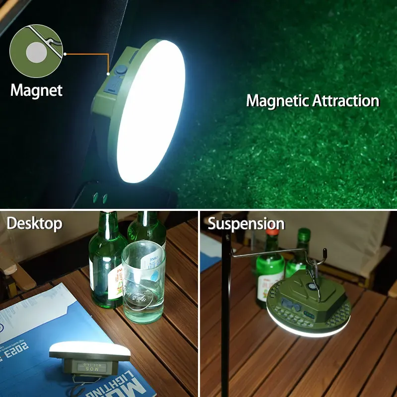 9900mAh Rechargeable LED Camping Lantern 5