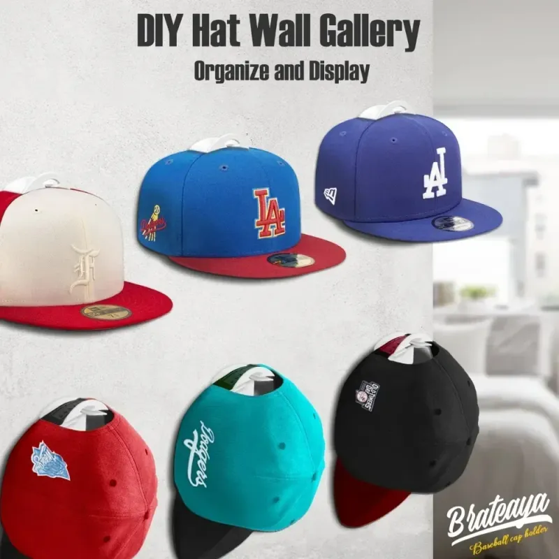 8pcs Adhesive Hat Hooks 1