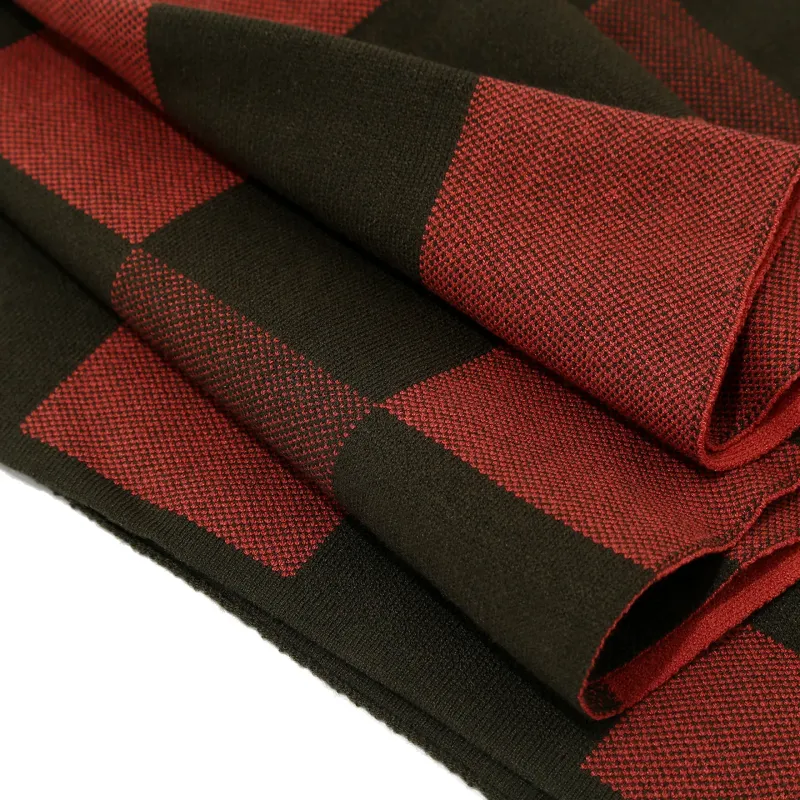 Men's Checkerboard Knit Winter Set 3-Piece 6