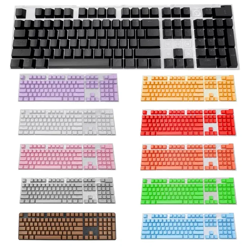 104pcs ABS Blank Mechanical Keycaps 1
