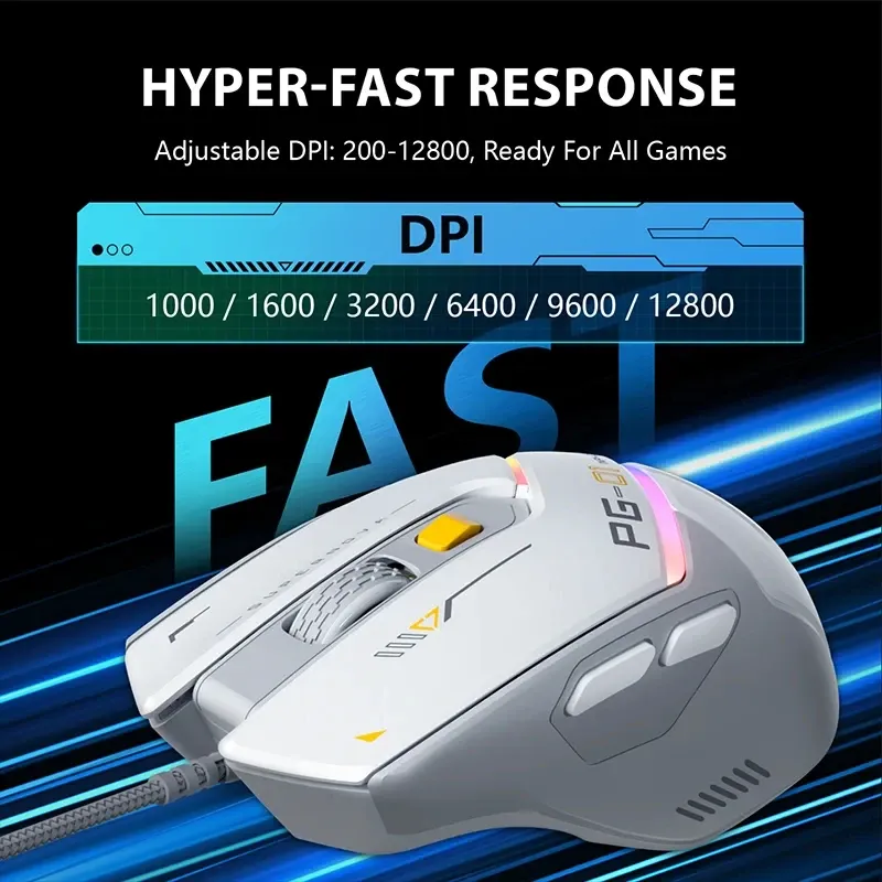 INPHIC PG1 RGB Wired Gaming Mouse 5