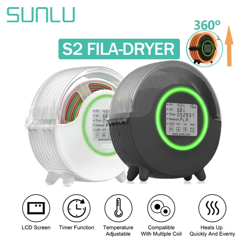 SUNLU S2 Filadryer LED Touch Dry Box 1