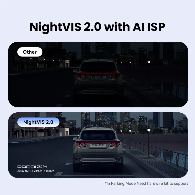 DDPAI Z50 Pro 4K Dash Cam with Dual Camera 4