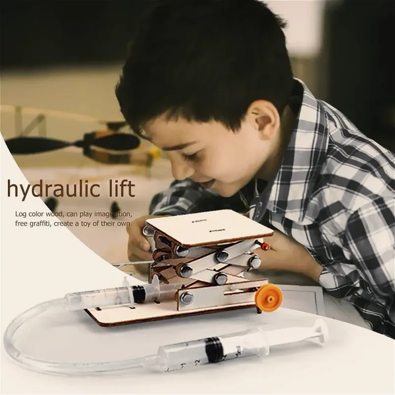 DIY Hydraulic Lift STEM Kit 3