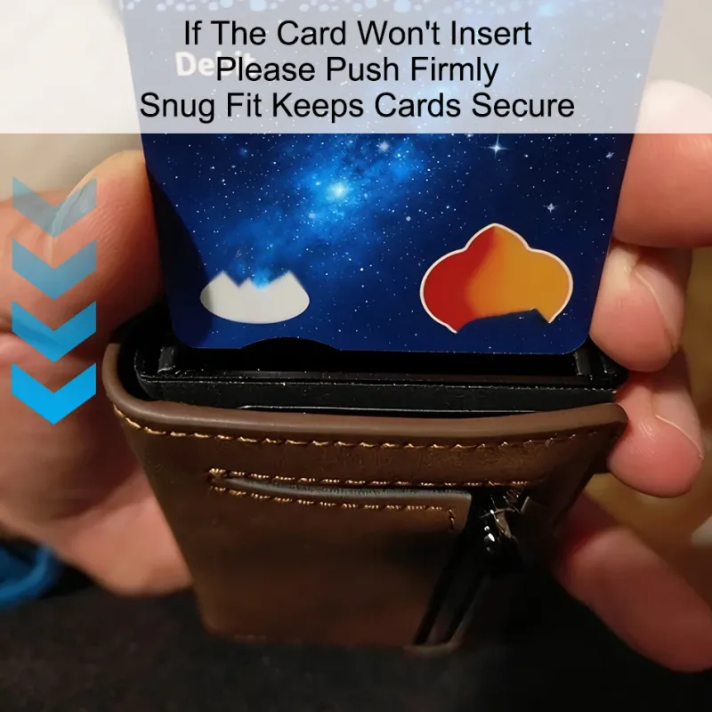 RFID Blocking Metal Card Holder 6