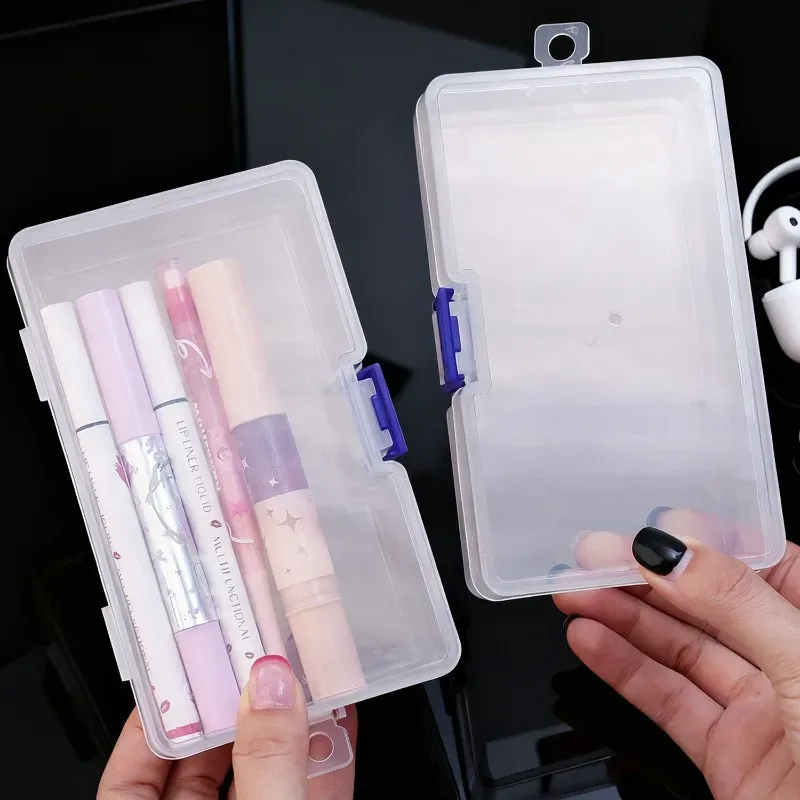 Clear Plastic Storage Boxes with Lids 5