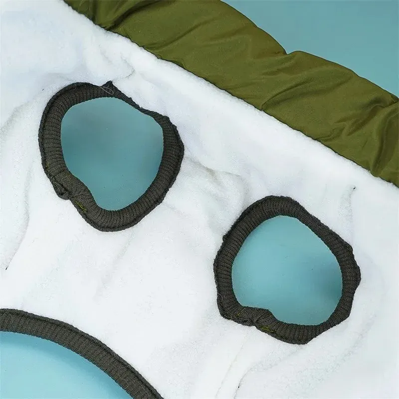 Waterproof Winter Dog Jacket with Harness 6