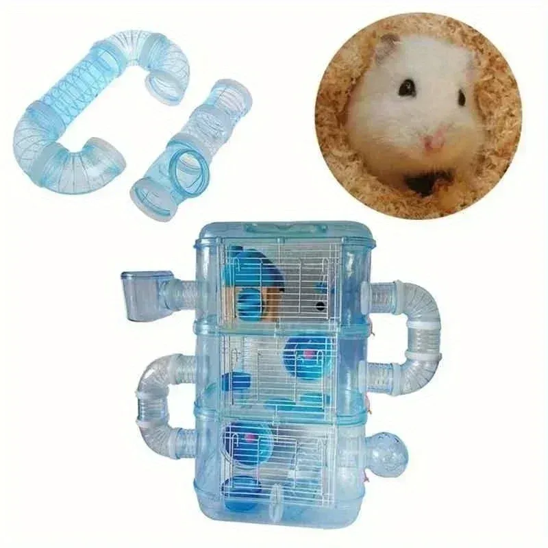 Hamster DIY Maze Tunnel & Bathroom Tube 4
