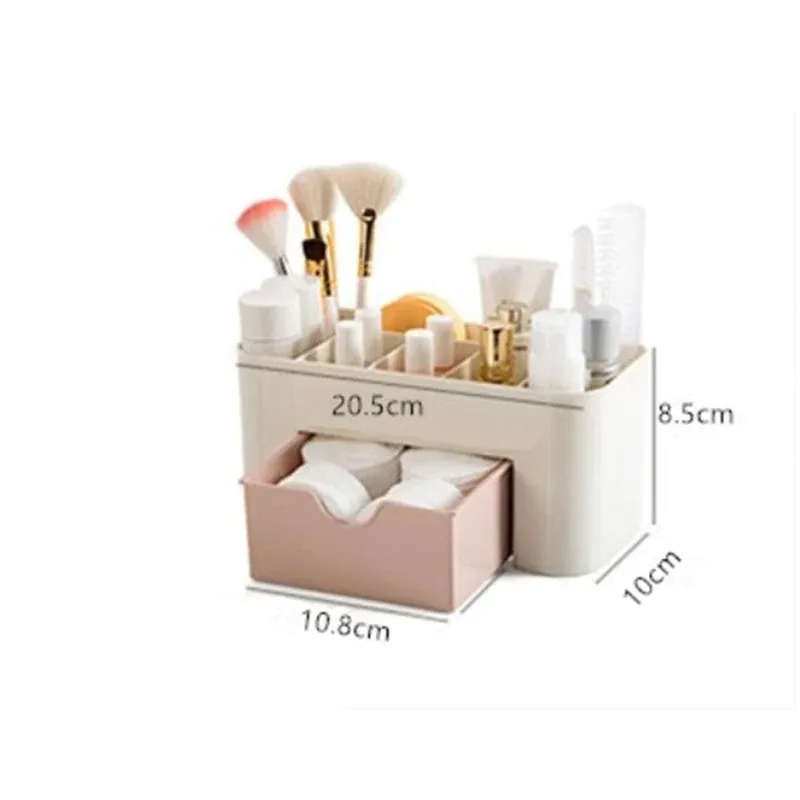 5-Compartment Plastic Organizer with Drawer 3