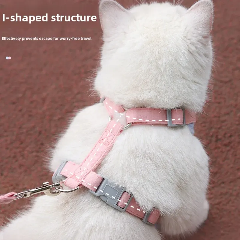 Escape Proof Cat Harness with Leash 4