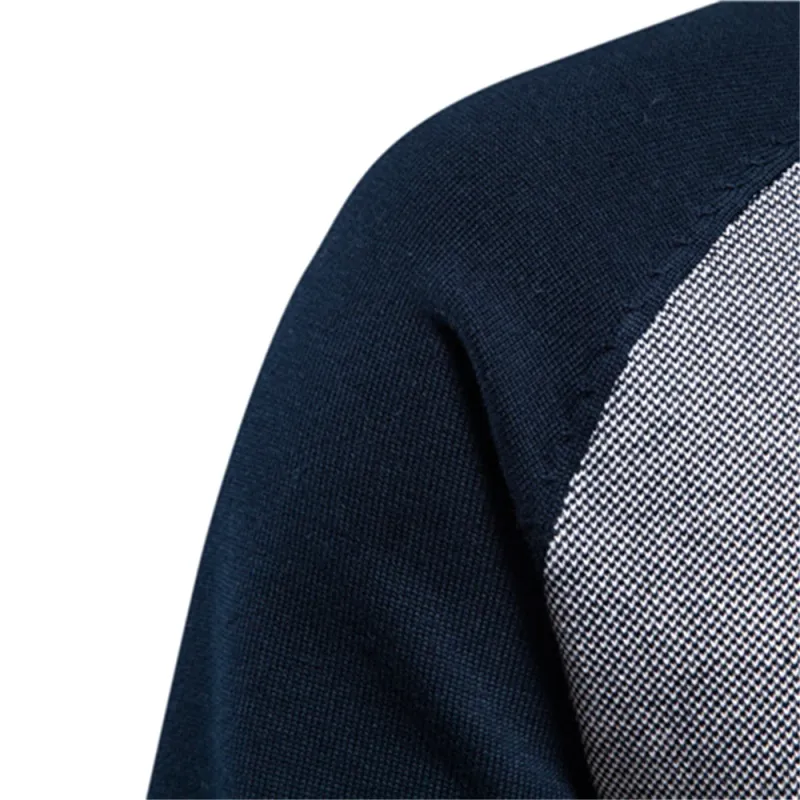 Men's Spliced Streetwear Cardigan 4
