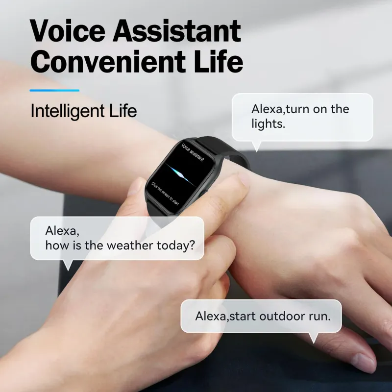 AI Smart Watch with Voice Assistant 3