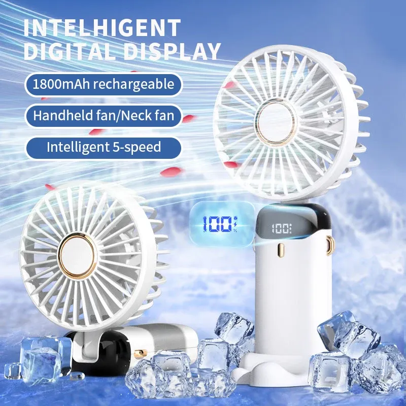 Portable Foldable Mini Fan USB Rechargeable 1