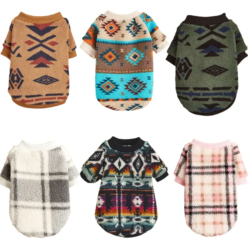 National Style Fleece Pet Sweater 3