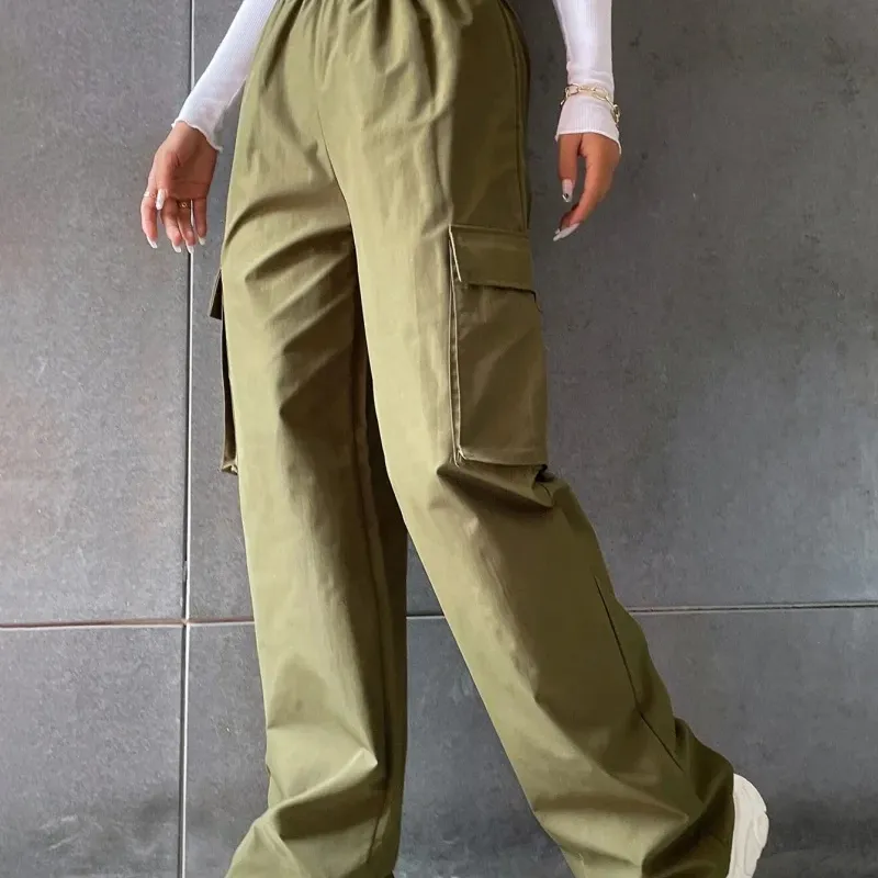 Y2K Ripped Baggy Cargo Pants 5