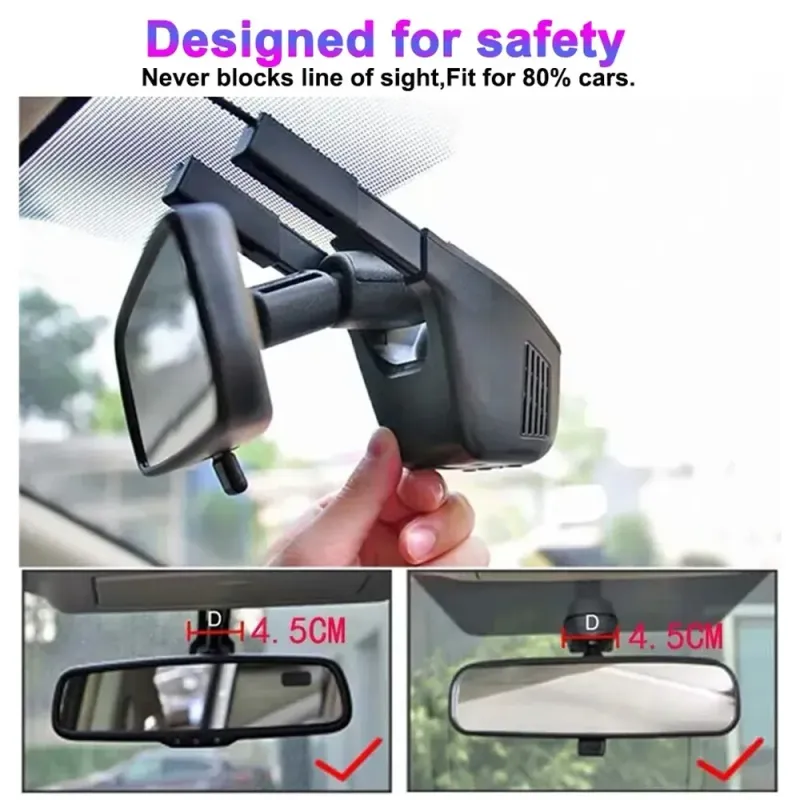4K WiFi Dash Cam with Parking Monitor 4