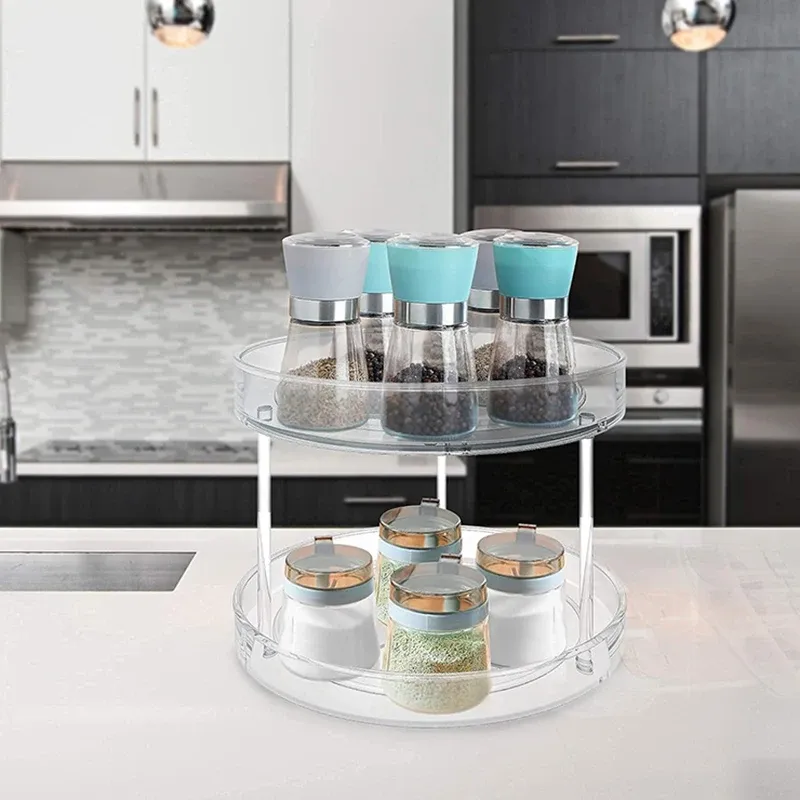2-Tier Spice Organizer Turntable 1