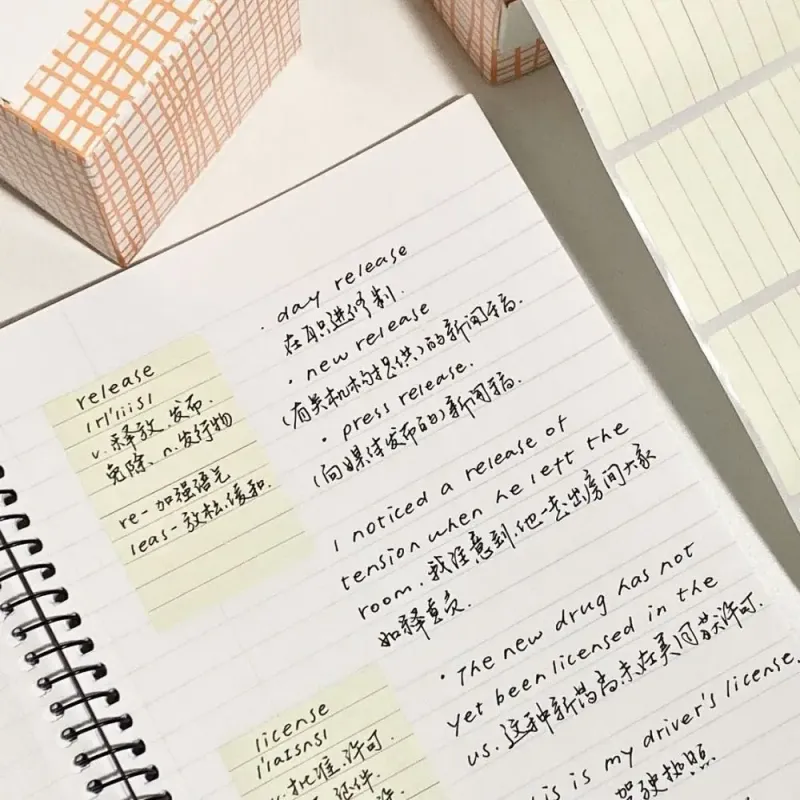 100PCS Creative Pull-out Sticky Notes Set 2