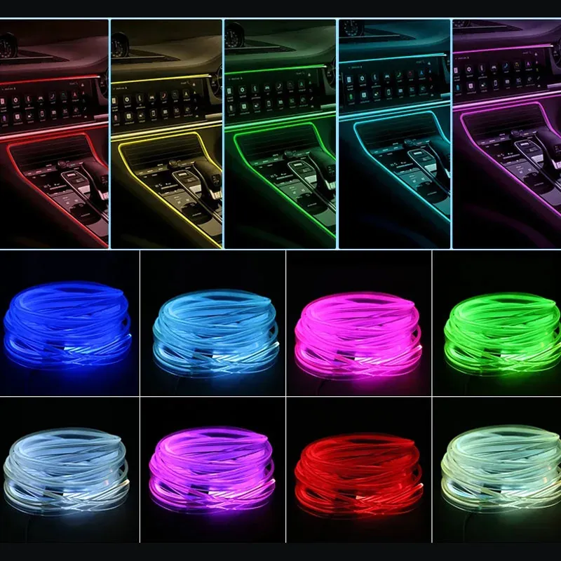 Car RGB Ambient LED Light Strip 2