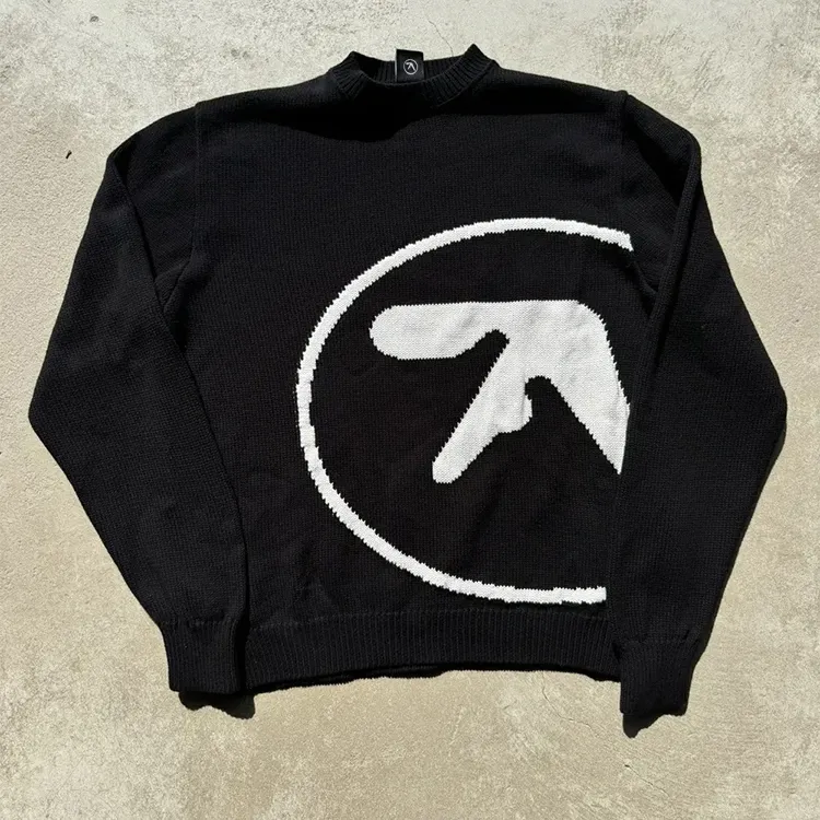 Y2K Aphex Twin Knit Sweater 1