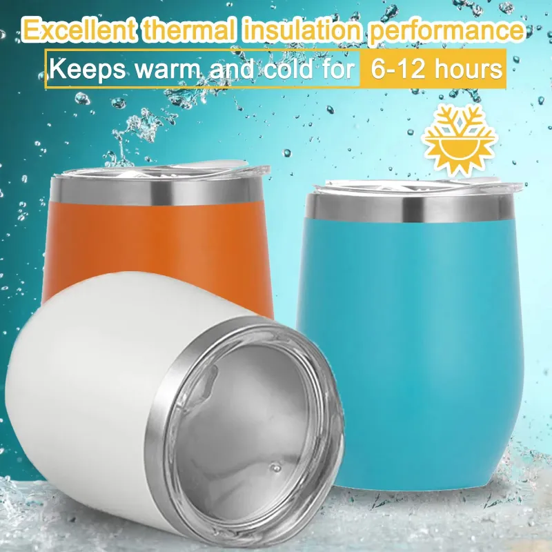 360ml Eggshell Stainless Steel Tumbler 2