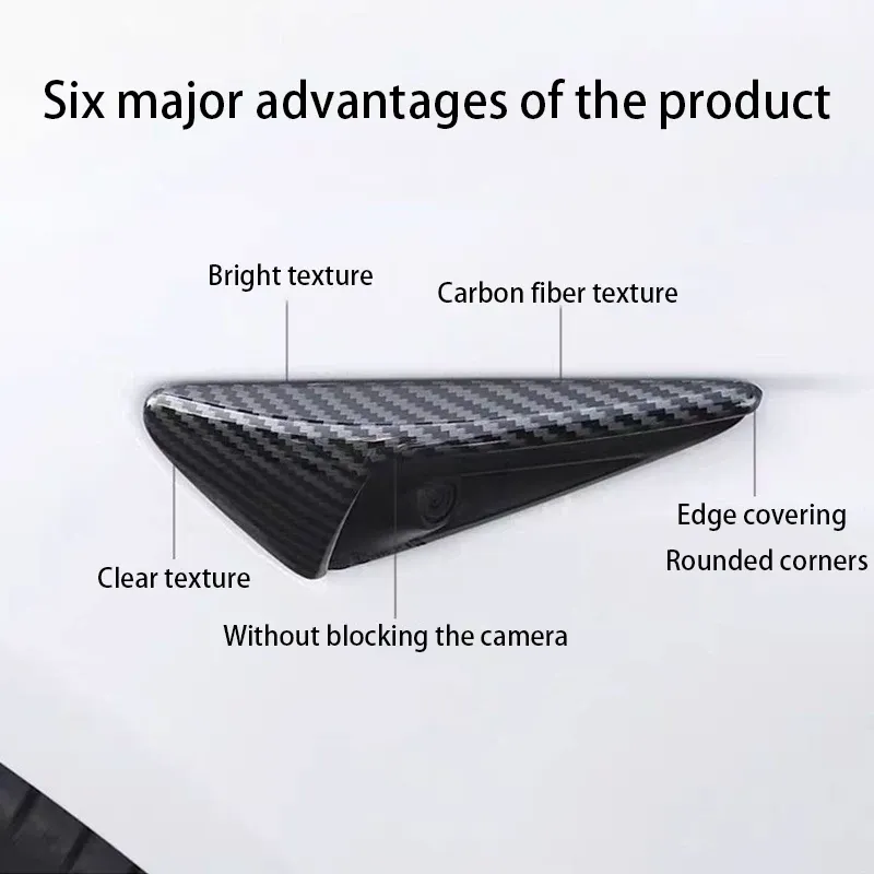ABS Carbon Camera Cover for Tesla 4