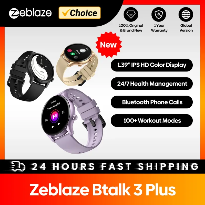 Zeblaze Btalk 3 Plus Smart Watch 1