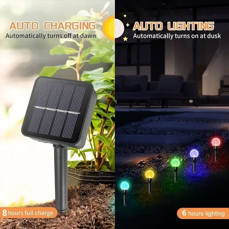 Solar Bubble Ball String Lights 3