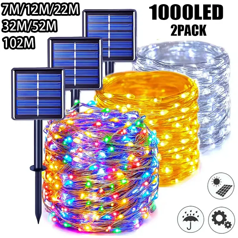 Solar LED Fairy String Lights 1