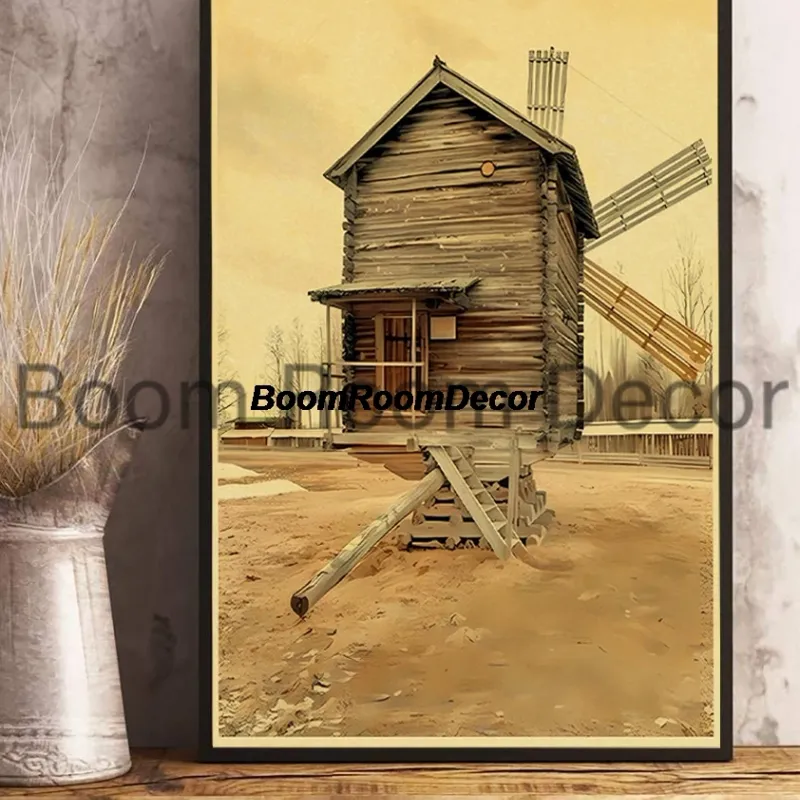 Boho Vase Still Life Canvas Poster 4