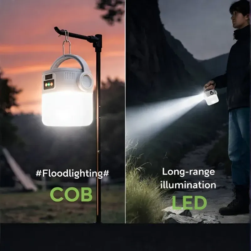 Solar Camping Lantern USB Rechargeable 2