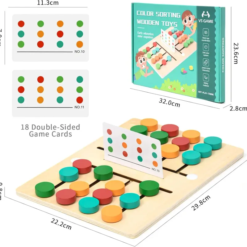 Montessori Color Slide Puzzle 4