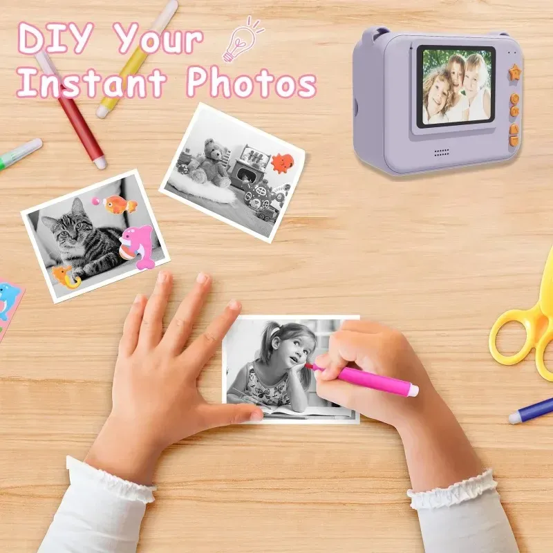 Kids Instant Print Camera Toy 3