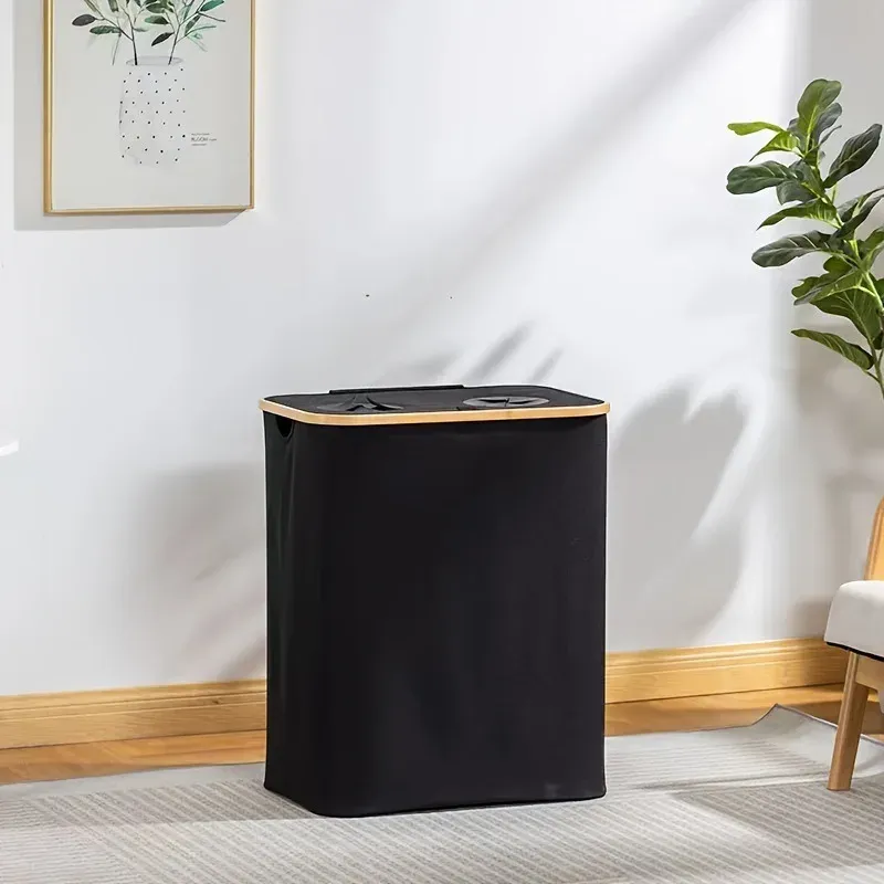140L Kitchen Storage Basket with Lid 5