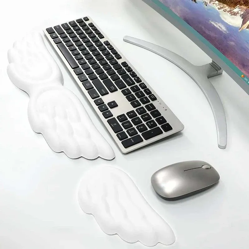 Angel Wing Memory Foam Wrist Rest Set 3