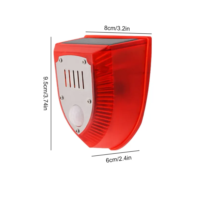 Solar Security Alarm Lights 6