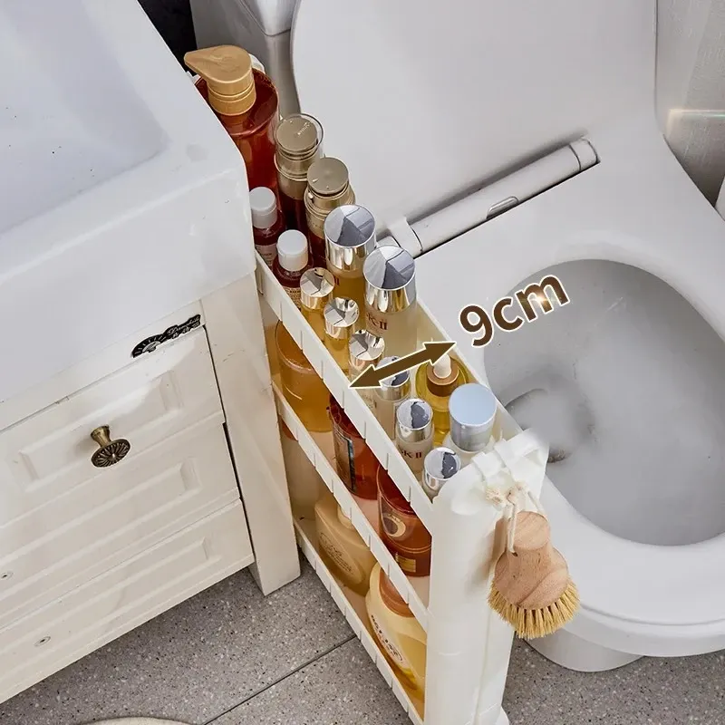 Slim Narrow Gap Storage Shelf 4