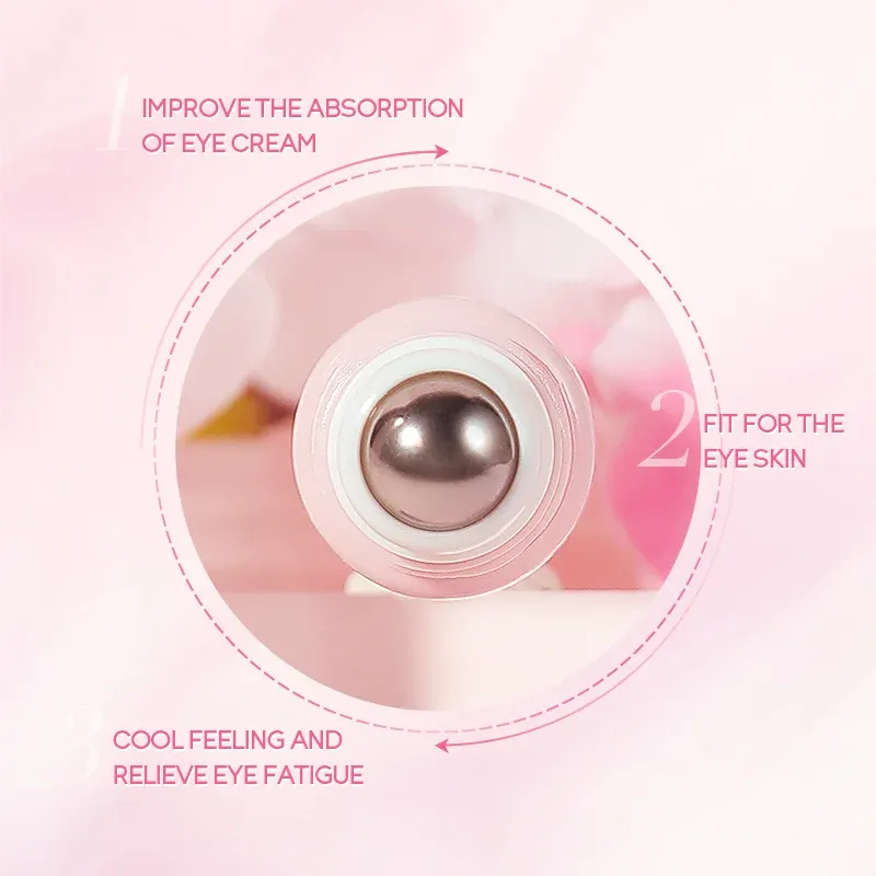 LAIKOU Sakura Vitamin C Eye Serum Roller 3