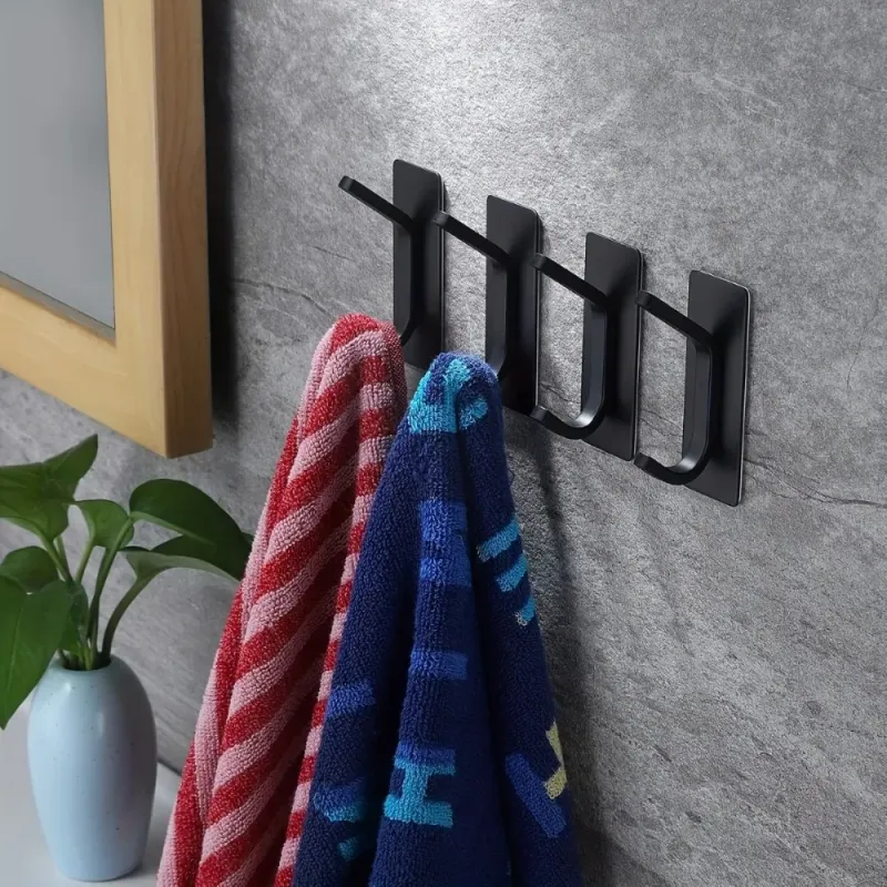 4-Pack Self-Adhesive Wall Hooks 6