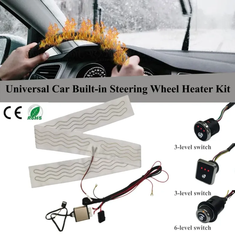 Car Steering Wheel Heater Kit 40W 1