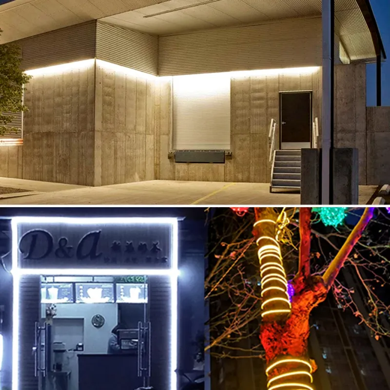 Flexible LED Neon Rope Lamp with Silicone Tube 6