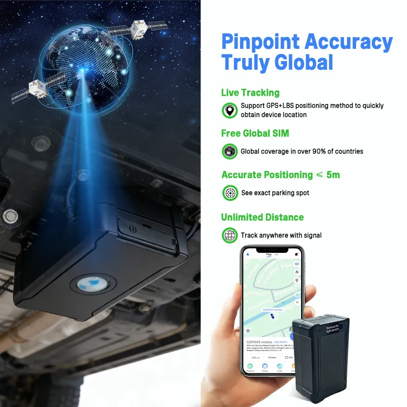 4G+2G GPS Tracker 6000mAh 90-Day 2