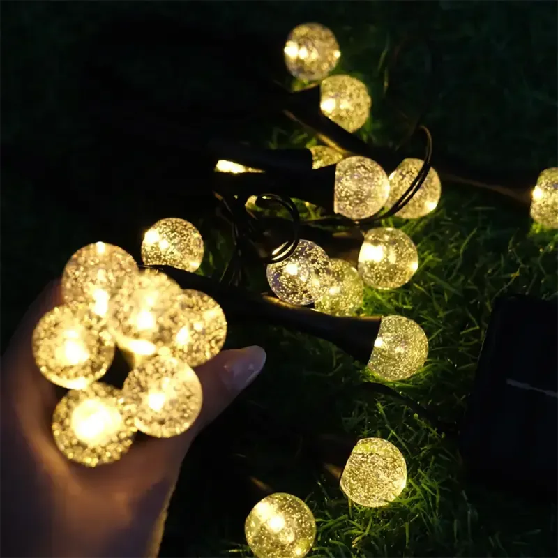 Solar Bubble Ball Pathway Lights 5