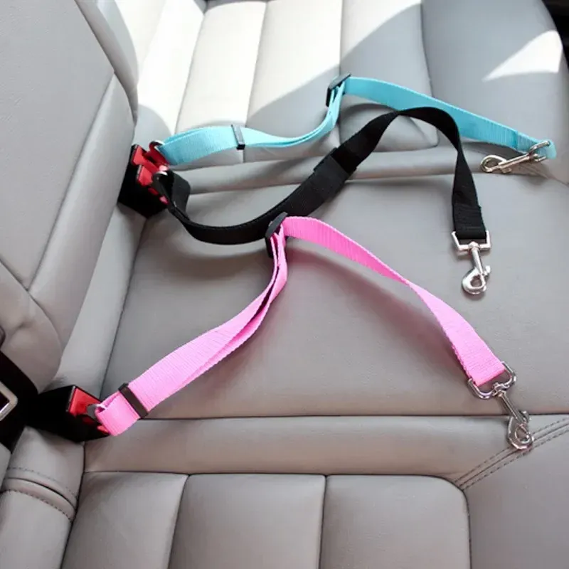 Adjustable Pet Car Seat Belt Harness 1