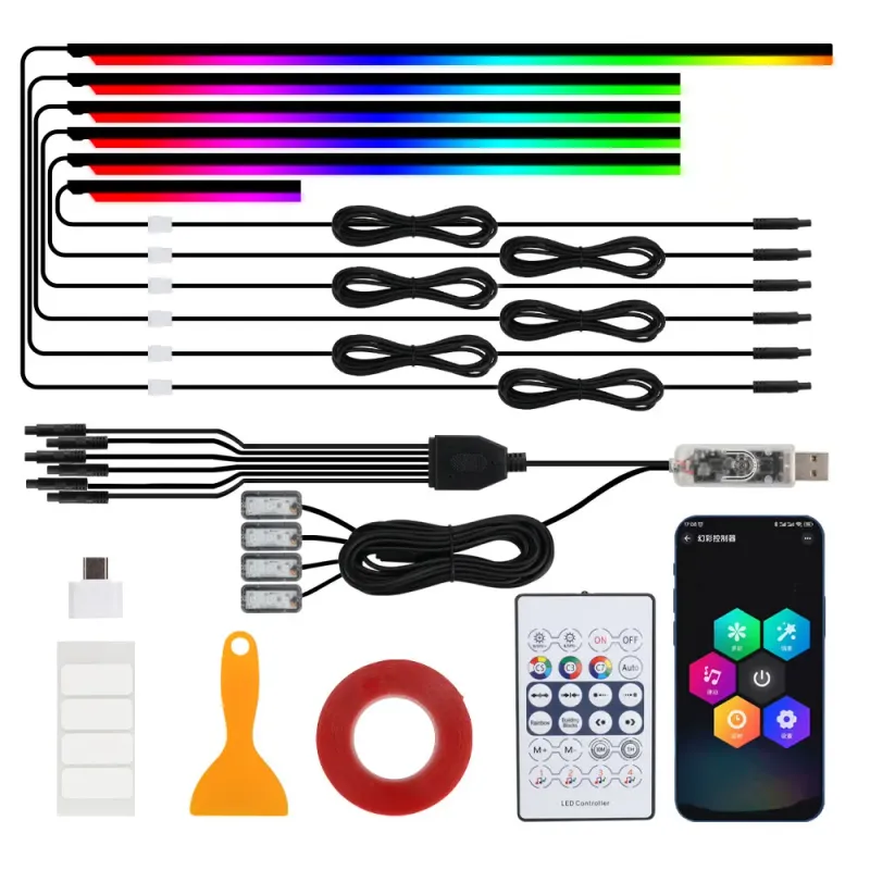 Symphony RGB LED Car Ambient Lights 2